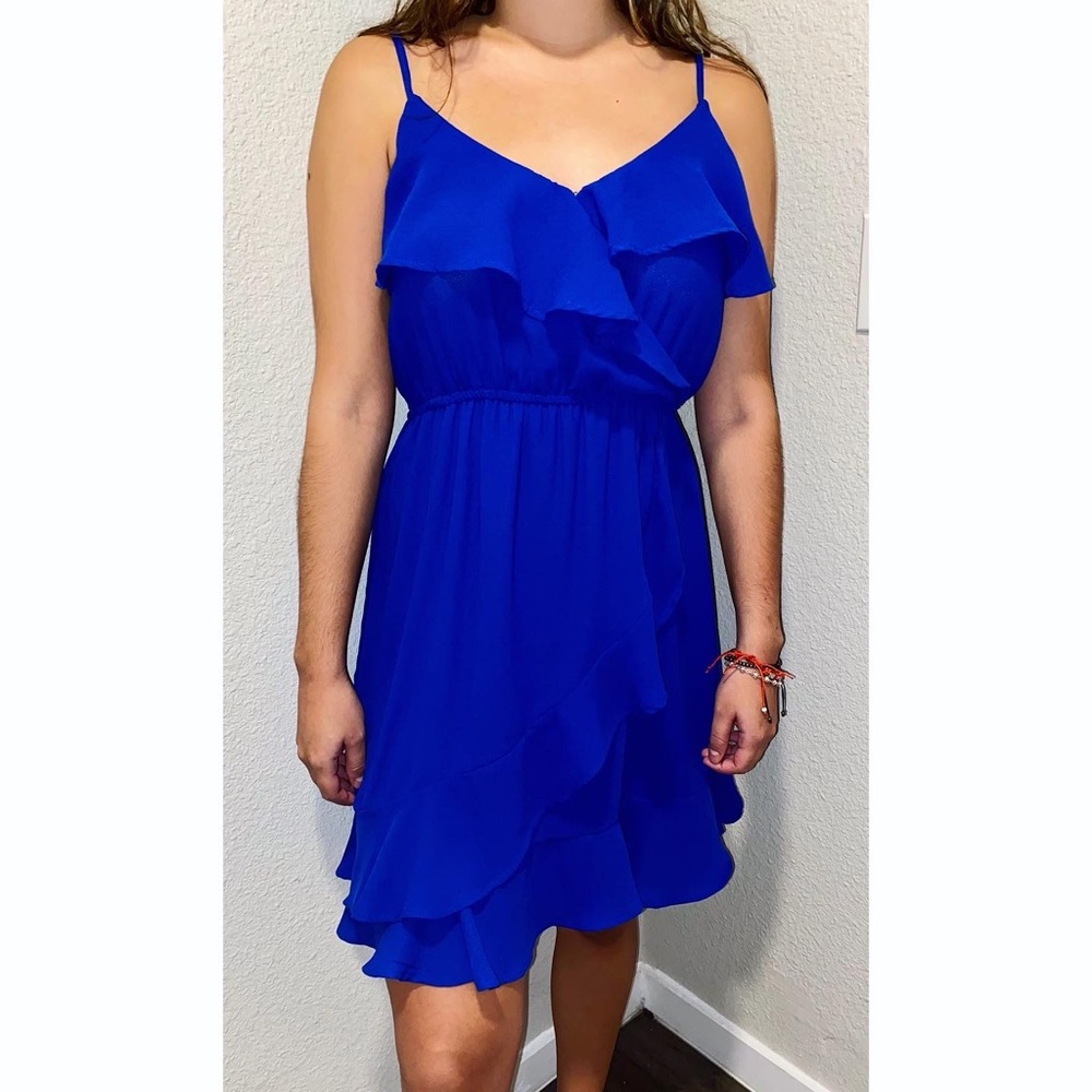 Blue dress